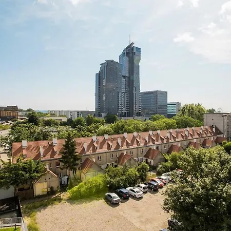 Ferienwohnung Luksusowy Penthouse Z Jacuzzi I Widokiem Na Morze Gdynia Exterior foto
