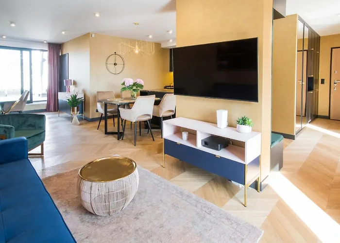 Luksusowy Penthouse Z Jacuzzi I Widokiem Na Morze